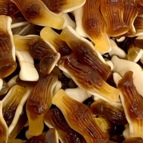 Jelly-filled Cola Bottles