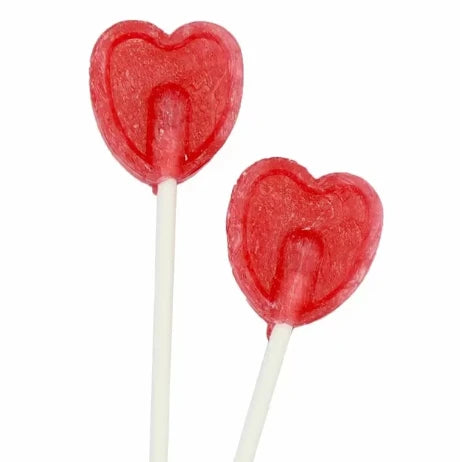 Cherry Heart Lollipop