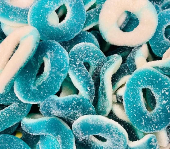 Blue Raspberry Rings