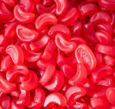 Floral flavored retro sweets red lip shaped