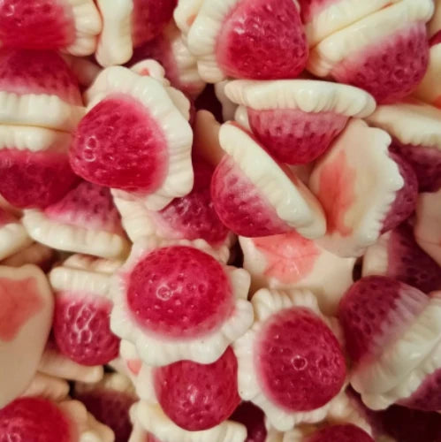 Jelly-filled Strawberries & Cream