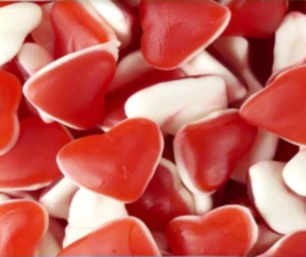 Strawberry & Cream Hearts