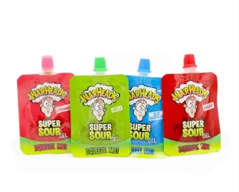 Warheads Super Sour Squeeze Me Gel 20g